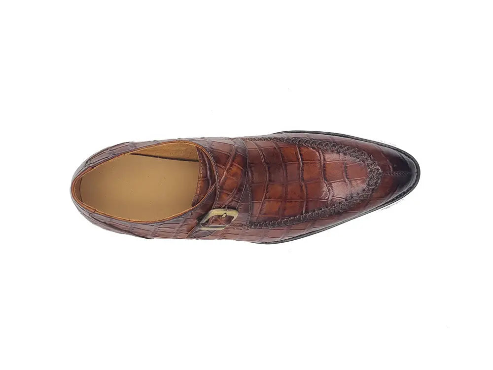 Single Monk Buckle Split Toe Loafer - 8