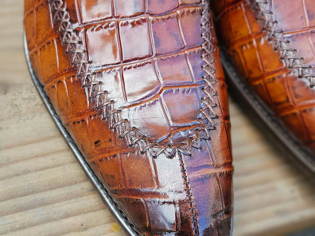 Single Monk Buckle Split Toe Loafer - 8