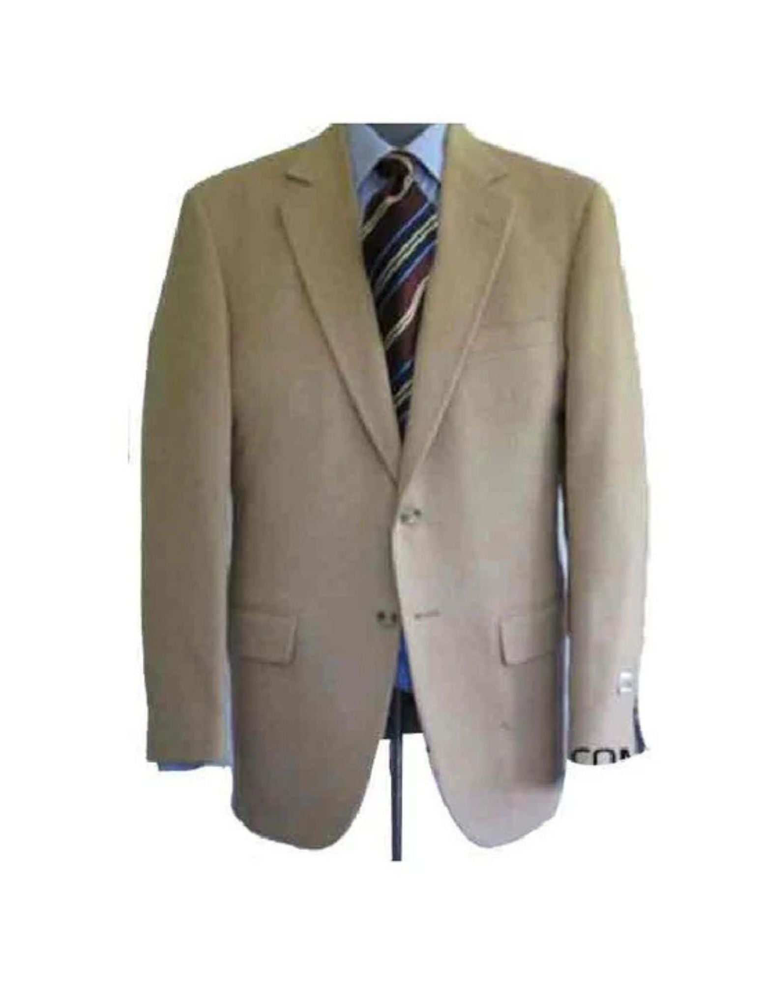 Single Breasted elegant 100% camel hair Sport Coat - S