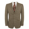 Mens 2 Button Slim Fit Light Brown Blazer