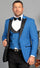 Ultra Slim Fit Prom 2025 Tuxedos - Royal Prom 2025 Suits With Double Breasted Vest - Homecoming Suit