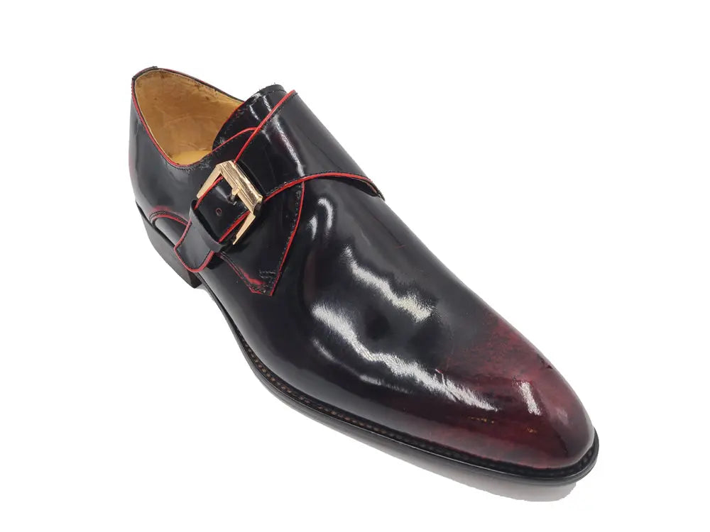 Soft Calf Patent Leather Single Monk Slip-on - 7.5