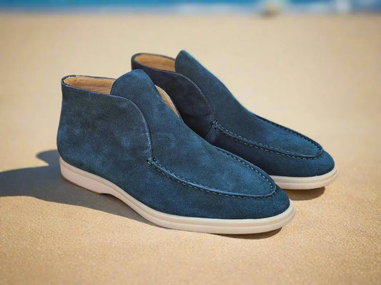 Soft Suede Comfort Loafer Carrucci