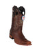 Men's Dark Brown Handmade Wild West Genuine Rage Cowboy Leather Square Toe Dress Cowboy Boot Cheap Priced For Sale Online