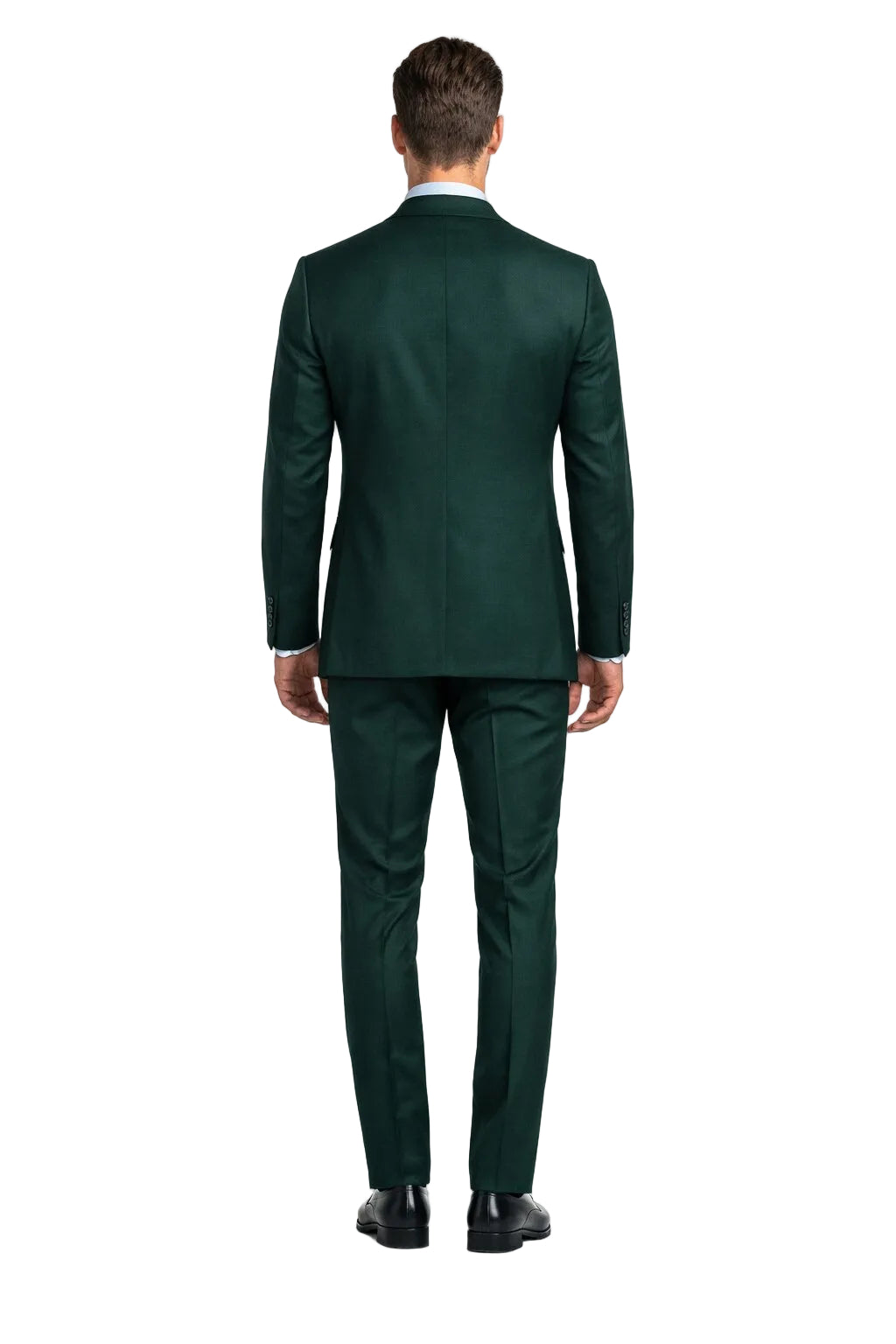 Mens Stacy Adams Suits - Designer Suit - 3 Piece Suit - Vested Suit - Flat Front Pant- Modern Fit Suits Green Suit