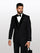 Statement Men's Black with Black Lapel Vested 100% Wool Velvet Tuxedos