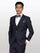 Statement Men's Eggplant Slim Fit Vested Suits