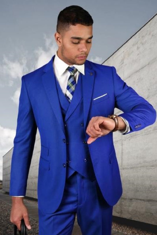 Statement Suits Royal Royal Blue Prom Suits