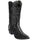 Los Altos Boots - Mens Dress Cowboy Boot - Low Priced Stingray Full Stone Snip Toe Boots- in  Black