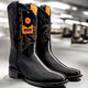 Square Toe Cowboy Boots Stingray Print