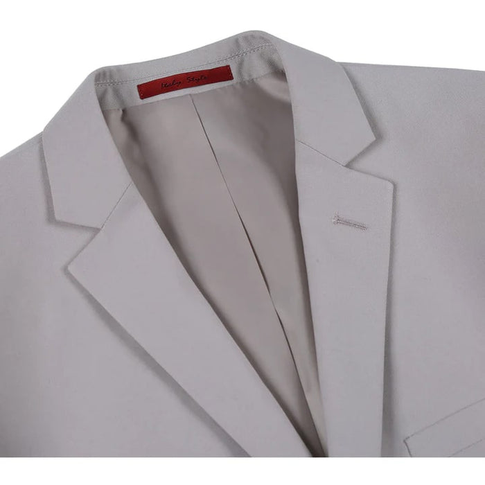 Cheap Priced Suit- Mens Basic Two Button Classic Fit  StoneTan Suit