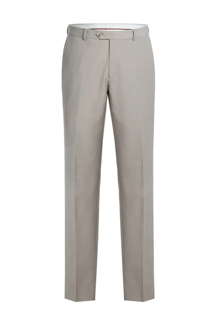 Cheap Priced Suit- Mens Basic Two Button Classic Fit  StoneTan Suit