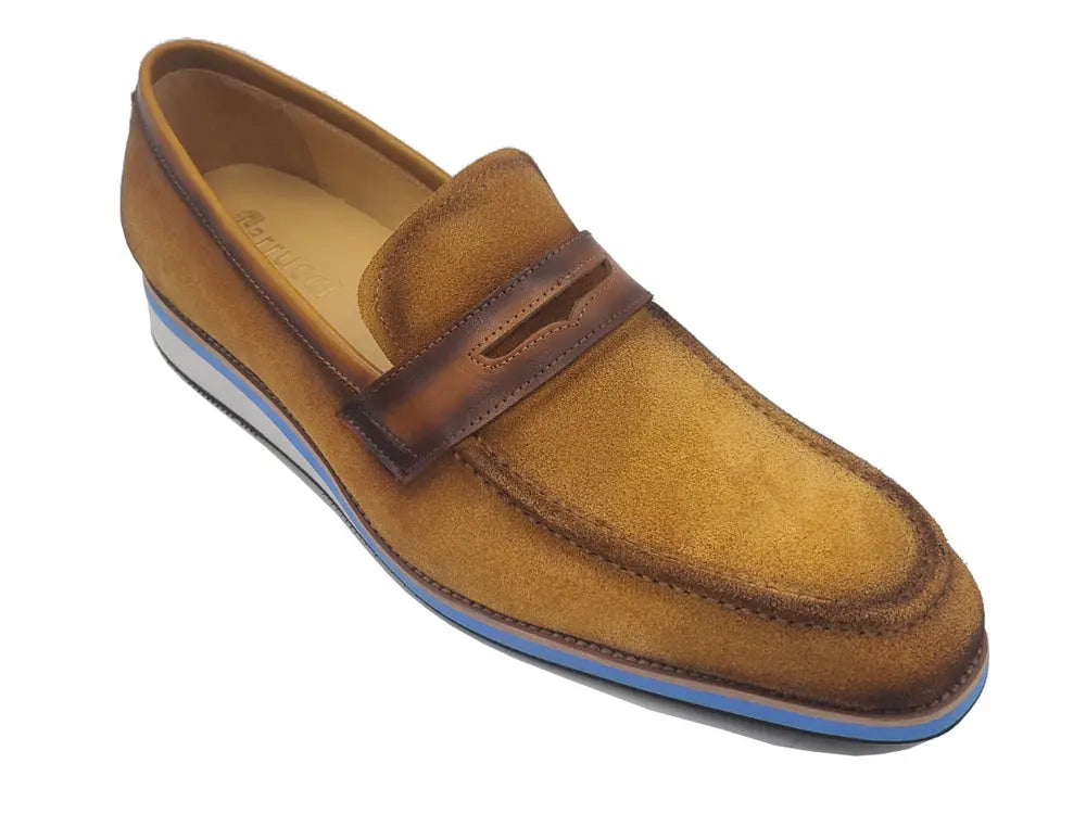 Stylish Suede Penny Loafer - 8