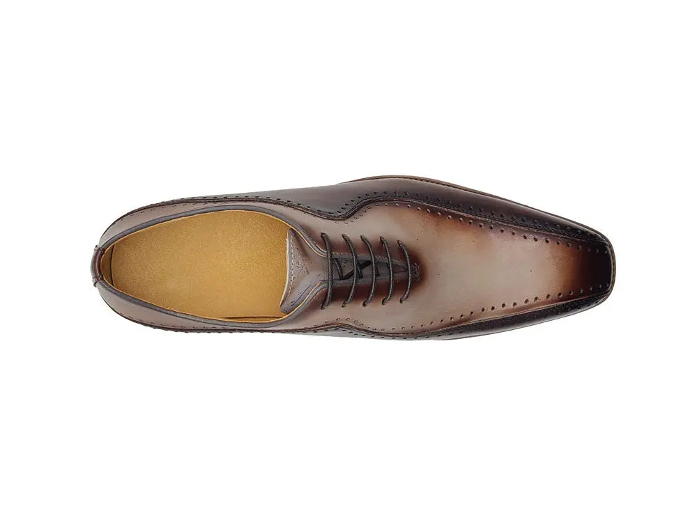 Stylish Two-Tone Brogue Oxford - 8.5