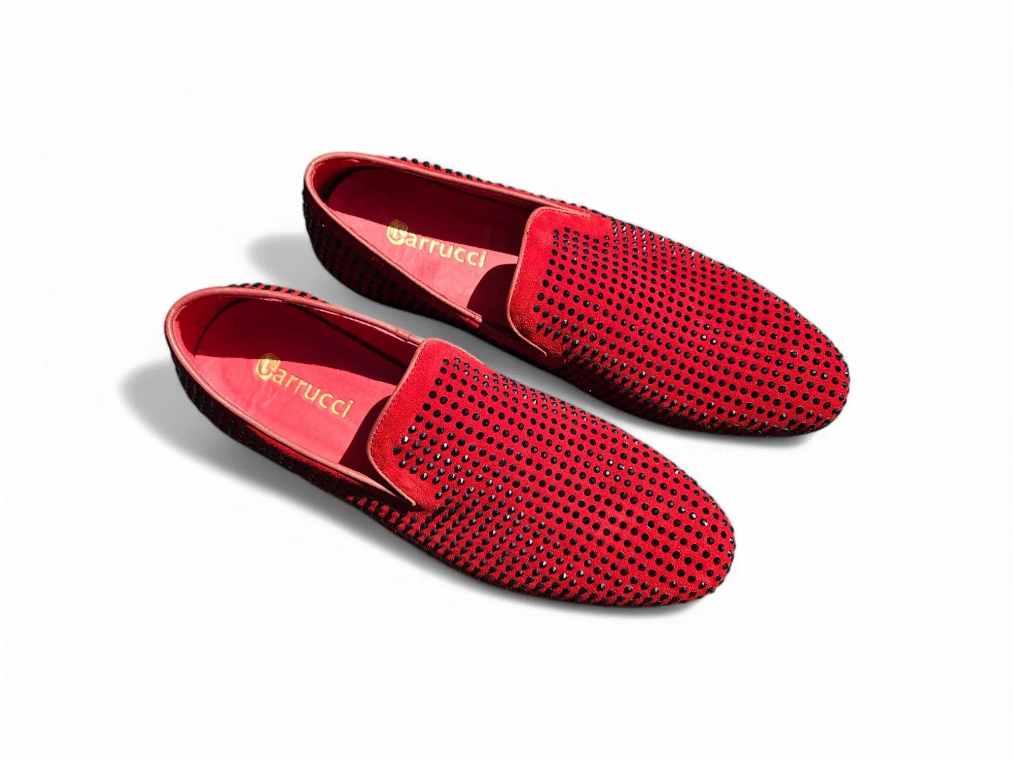 Suede Studs Formal Dress Shoes - 8.5