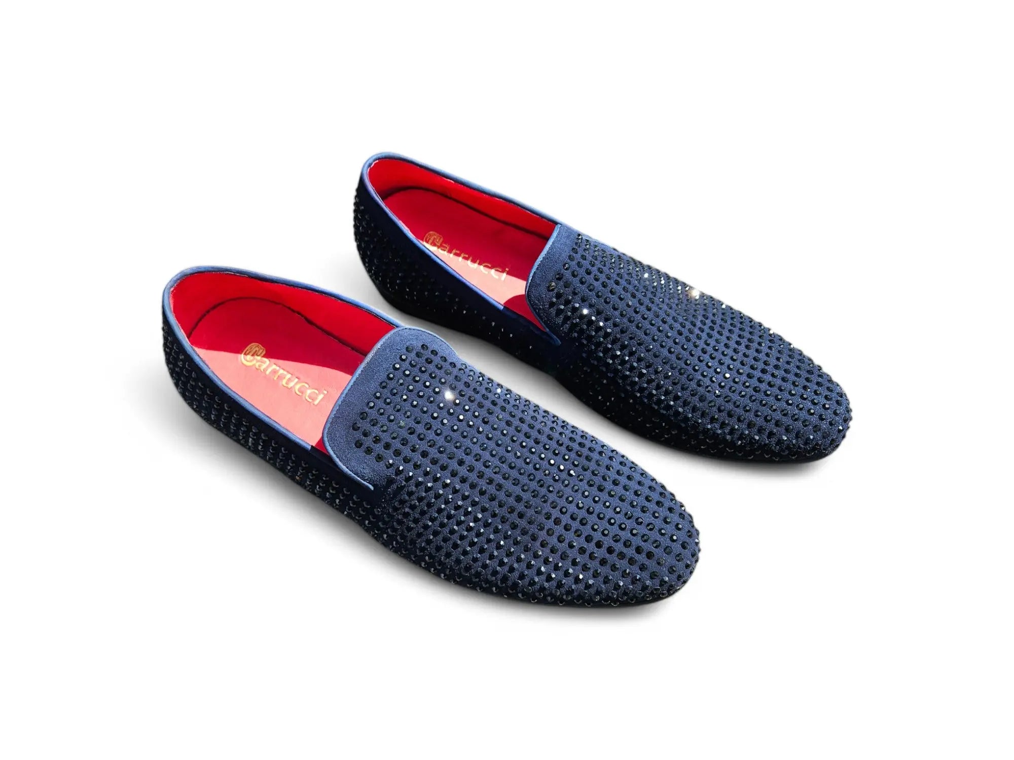 Suede Studs Formal Dress Shoes - 8.5