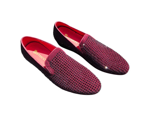 8.5 Suede Studs Formal Dress Shoes display picture 2