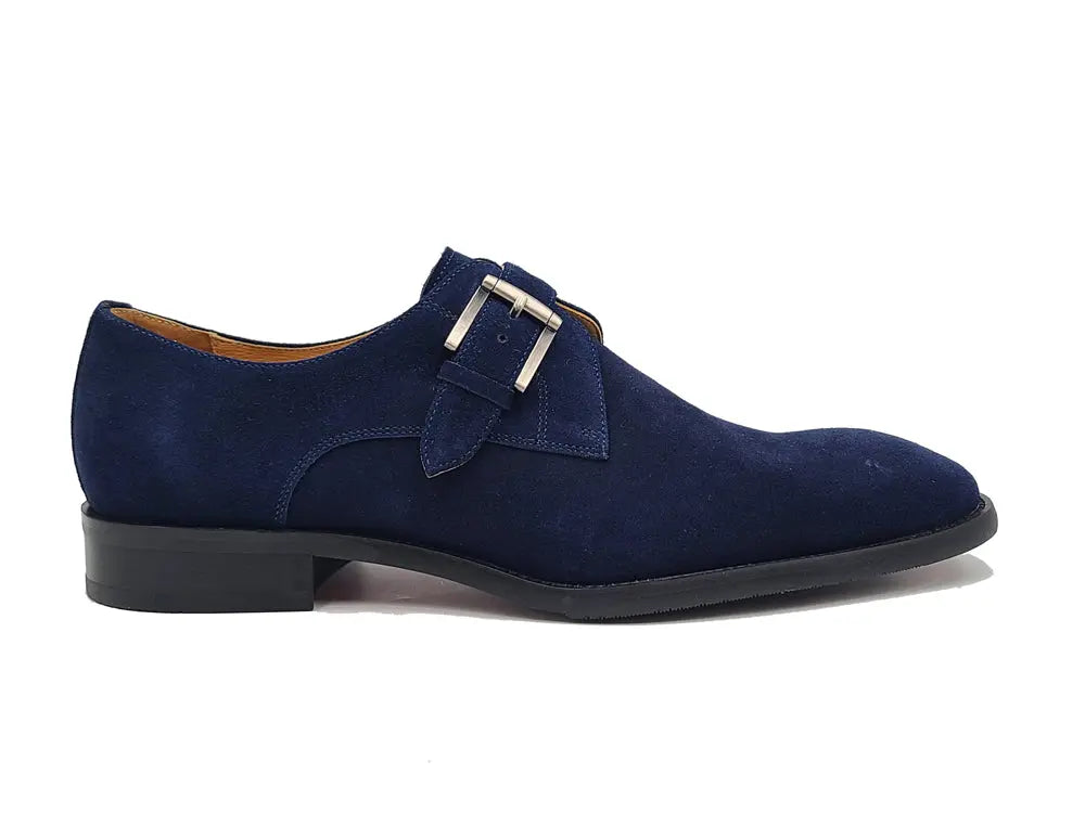 Supple Suede Single Monk-New Designer Collection - 7.5