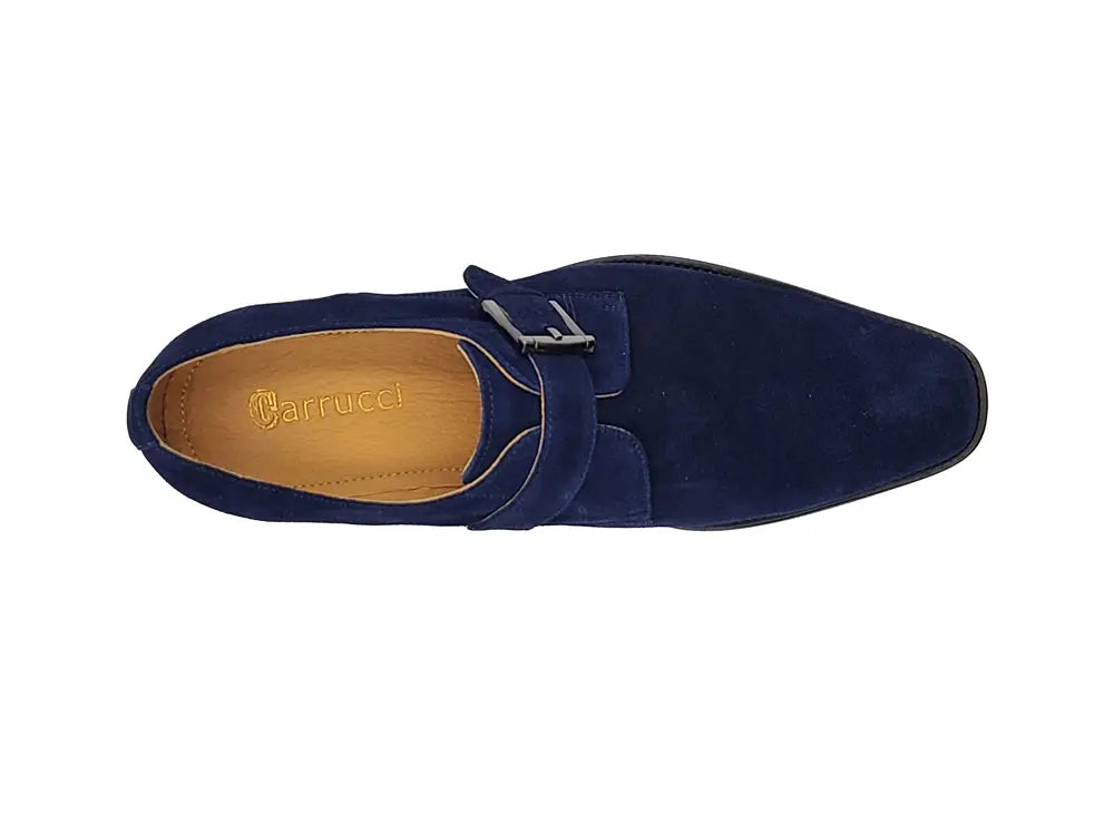 Carrucci Supple Suede Single Monk - 8