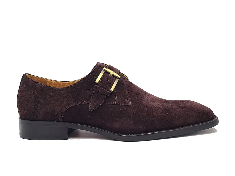Supple Suede Single Monk-New Designer Collection - 7.5