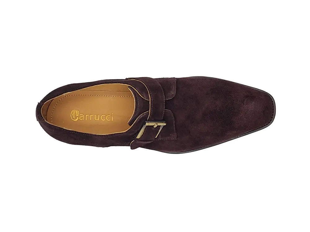 Supple Suede Single Monk-New Designer Collection - 7.5