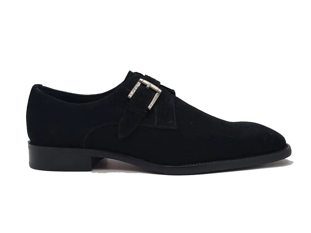 Supple Suede Single Monk-New Designer Collection - 7.5
