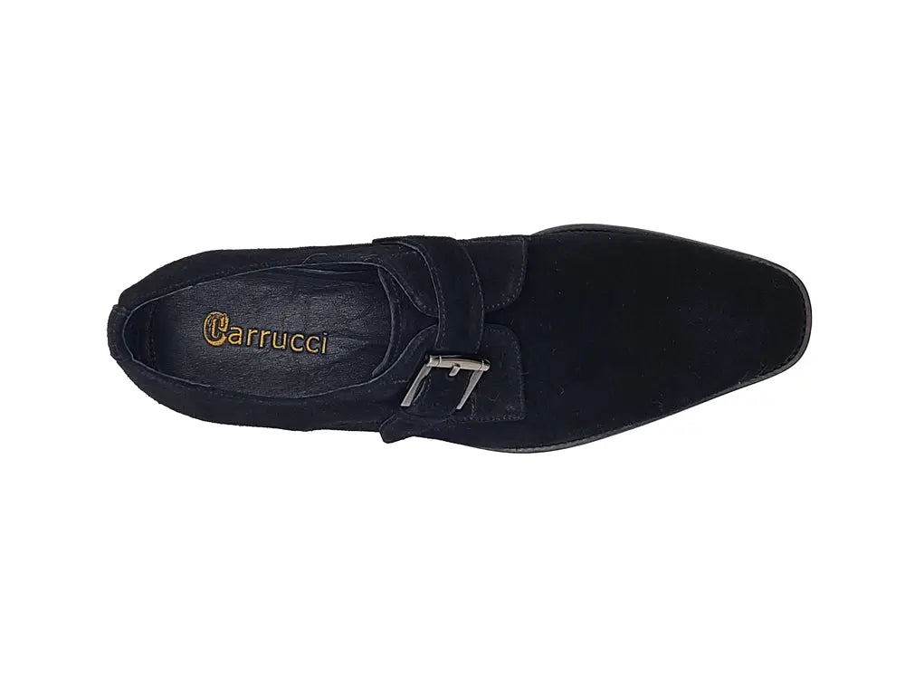 Carrucci Supple Suede Single Monk - 8