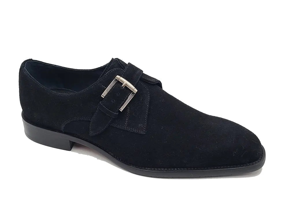 Supple Suede Single Monk-New Designer Collection - 7.5