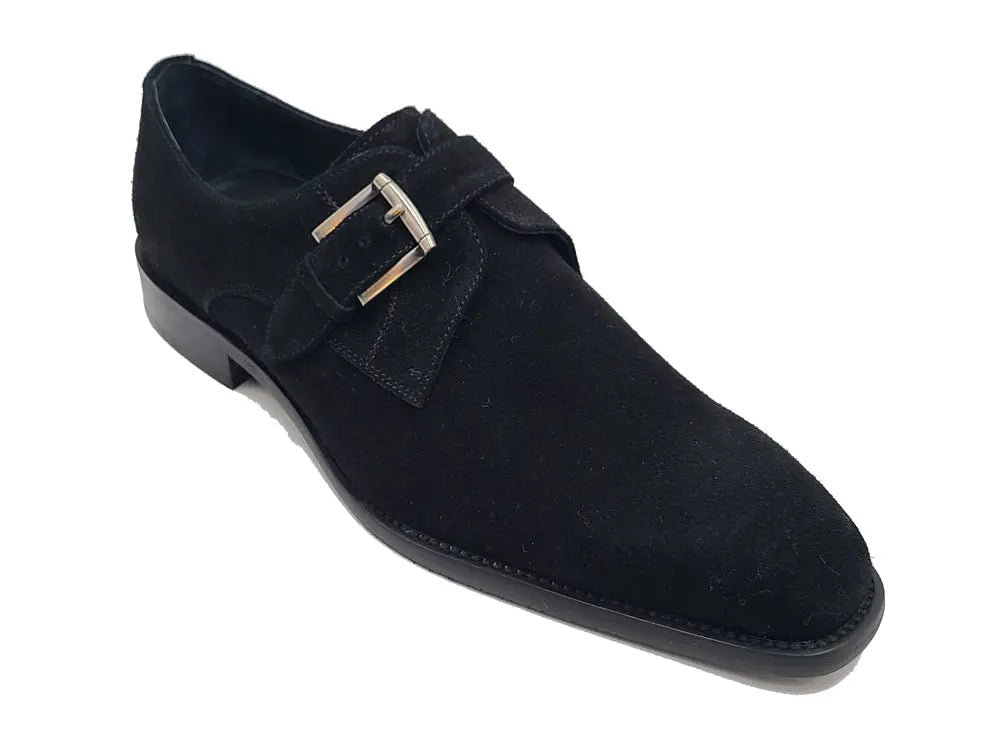 Supple Suede Single Monk-New Designer Collection - 7.5