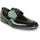 MENS CLASSIC MOC TOE SHINY PATENT PROM 2025 SHOE IN BLACK