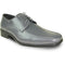 "Black Men's Classic Bicycle Toe Patent Tuxedo Shoes"