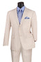 Cheap priced Suit - Men's 2pc Summer Seersucker Modern Fit Tan Suit