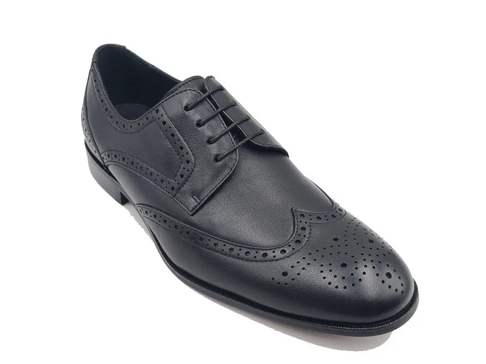 Tumbled Leather Blucher style Oxford with Flex Sole - 8.5