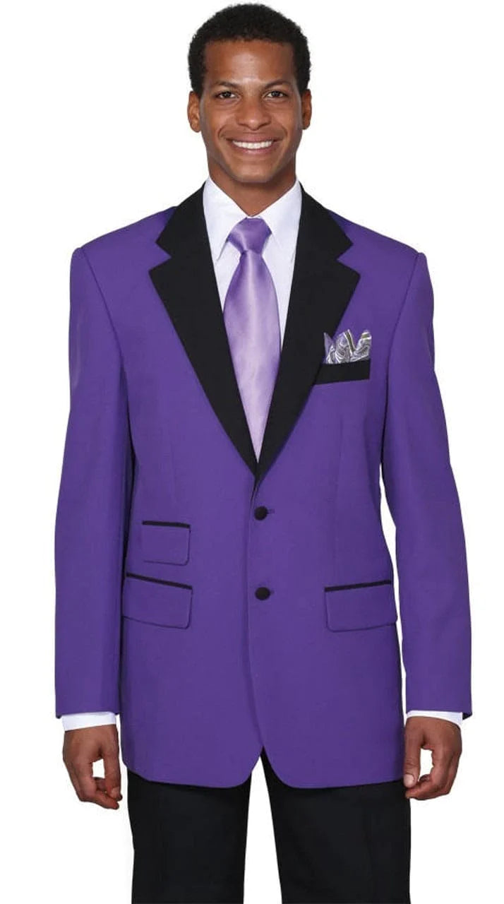 Tuxedo Purple Jacket Mens Colorful Tux Milano 7022