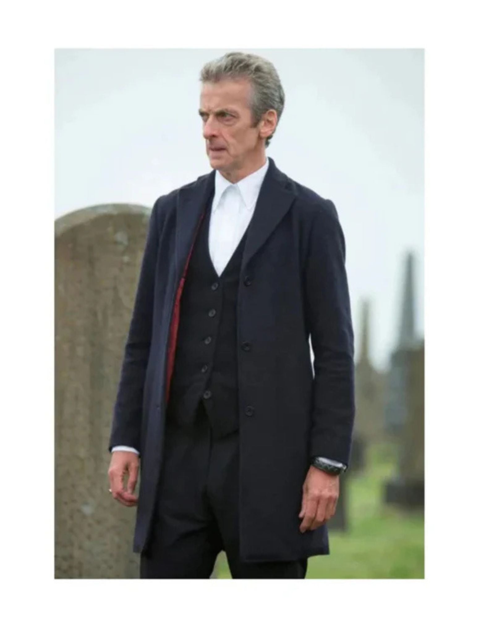 Twelfth Doctor Blue Coat - Coat Size 38