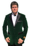 Green velvet suit Many Styles & Brands $99UP Alberto Nardoni Brand Olive Green Velvet Tuxedo Jacket Sport Coat Jacket Available Big Sizes Green Velvet Suits and Tuxedos