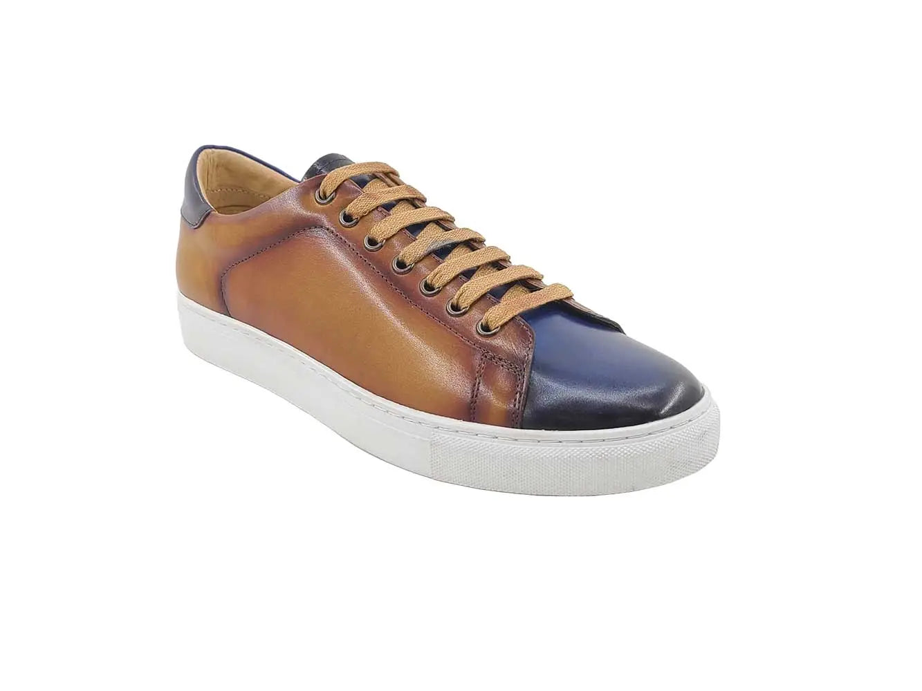 Two Tone Leather Dress Sneaker - 7.5