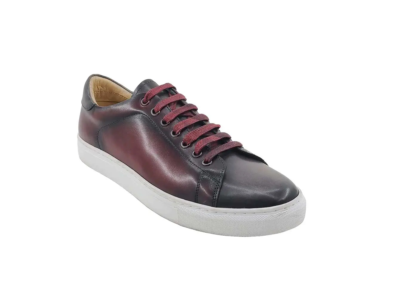 Two Tone Leather Dress Sneaker - 7.5