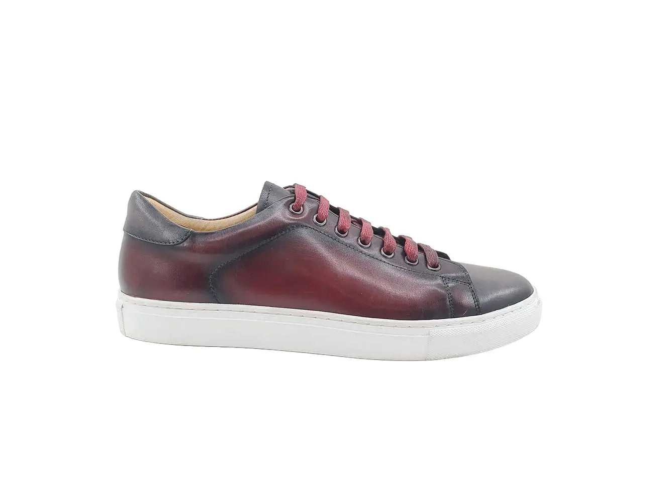 Two Tone Leather Dress Sneaker - 7.5