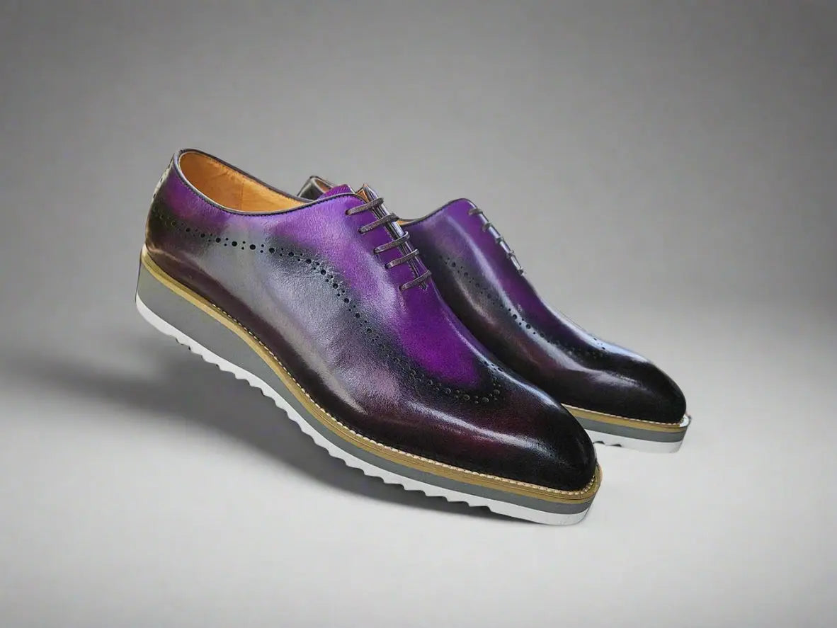 Carrucci Two Tone Oxford With Lightweight Sole - 8