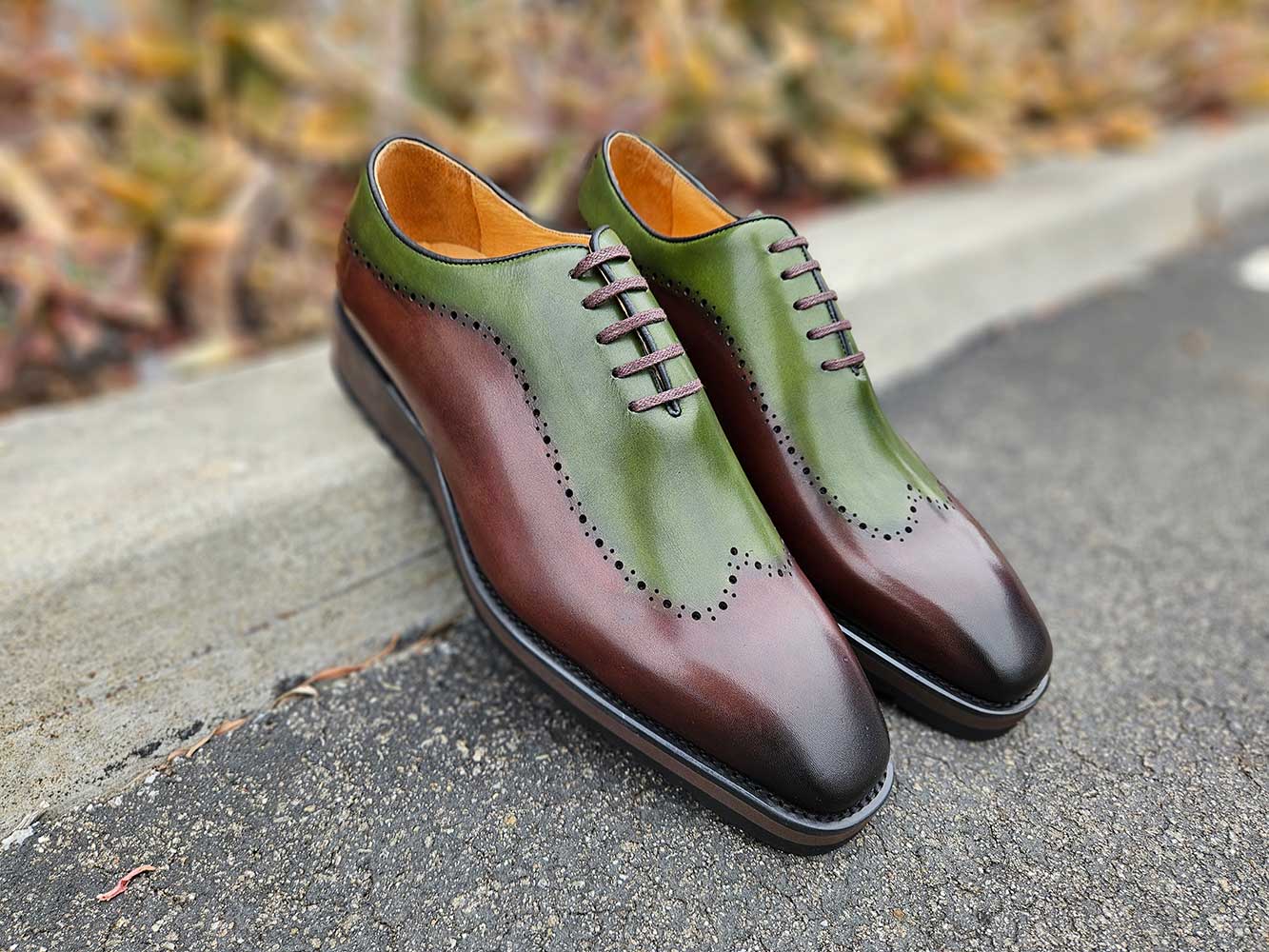 Carrucci Two Tone Oxford With Lightweight Sole - 8