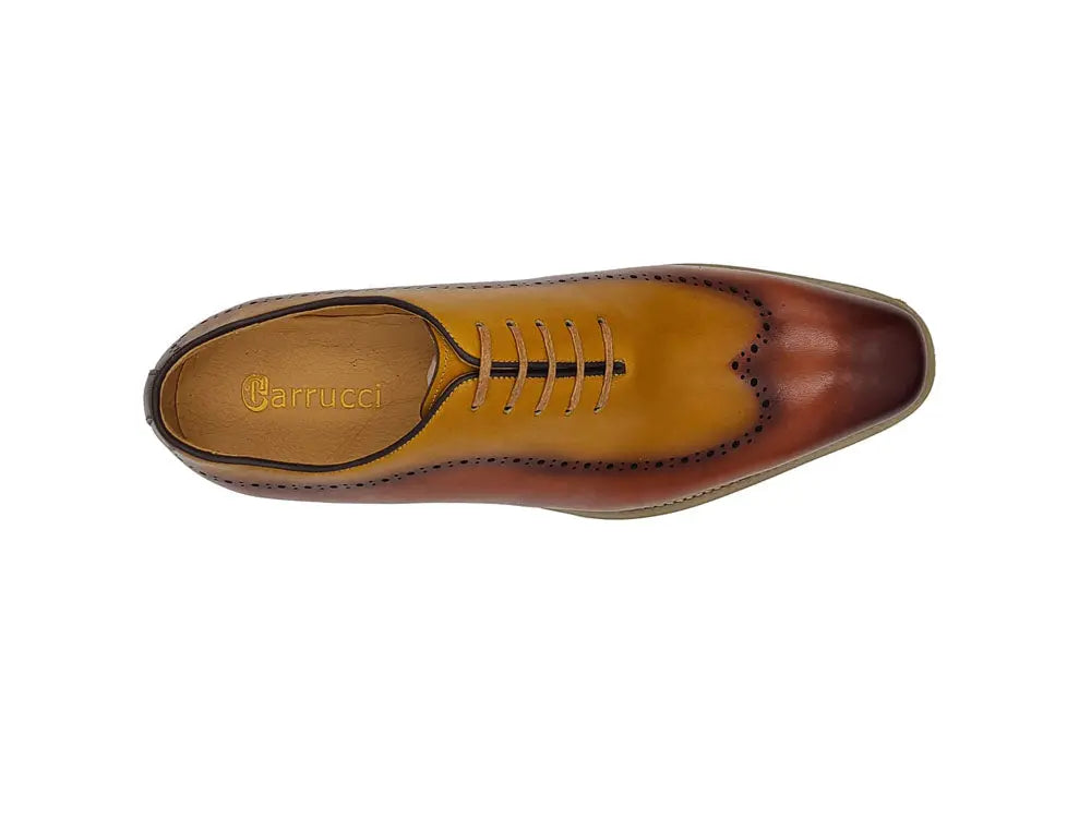 Carrucci Two Tone Oxford With Lightweight Sole - 8