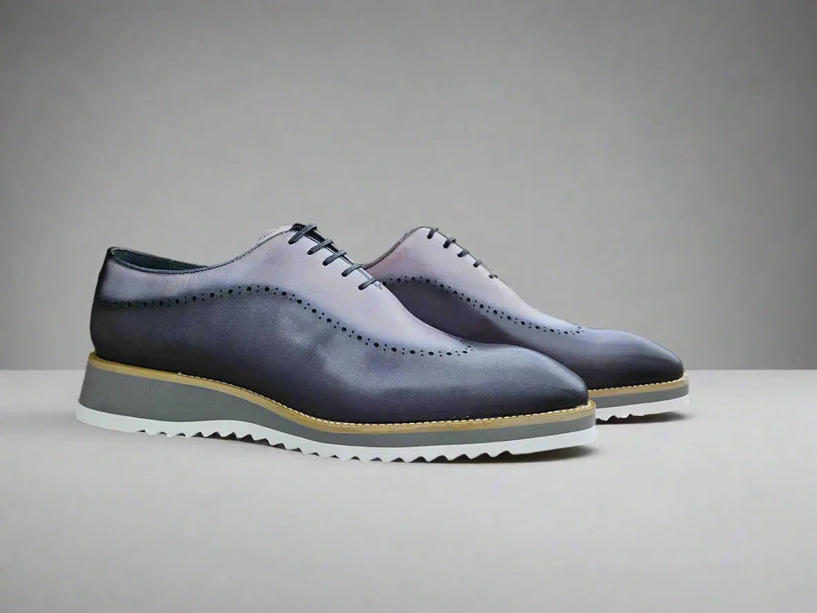 Carrucci Two Tone Oxford With Lightweight Sole - 8