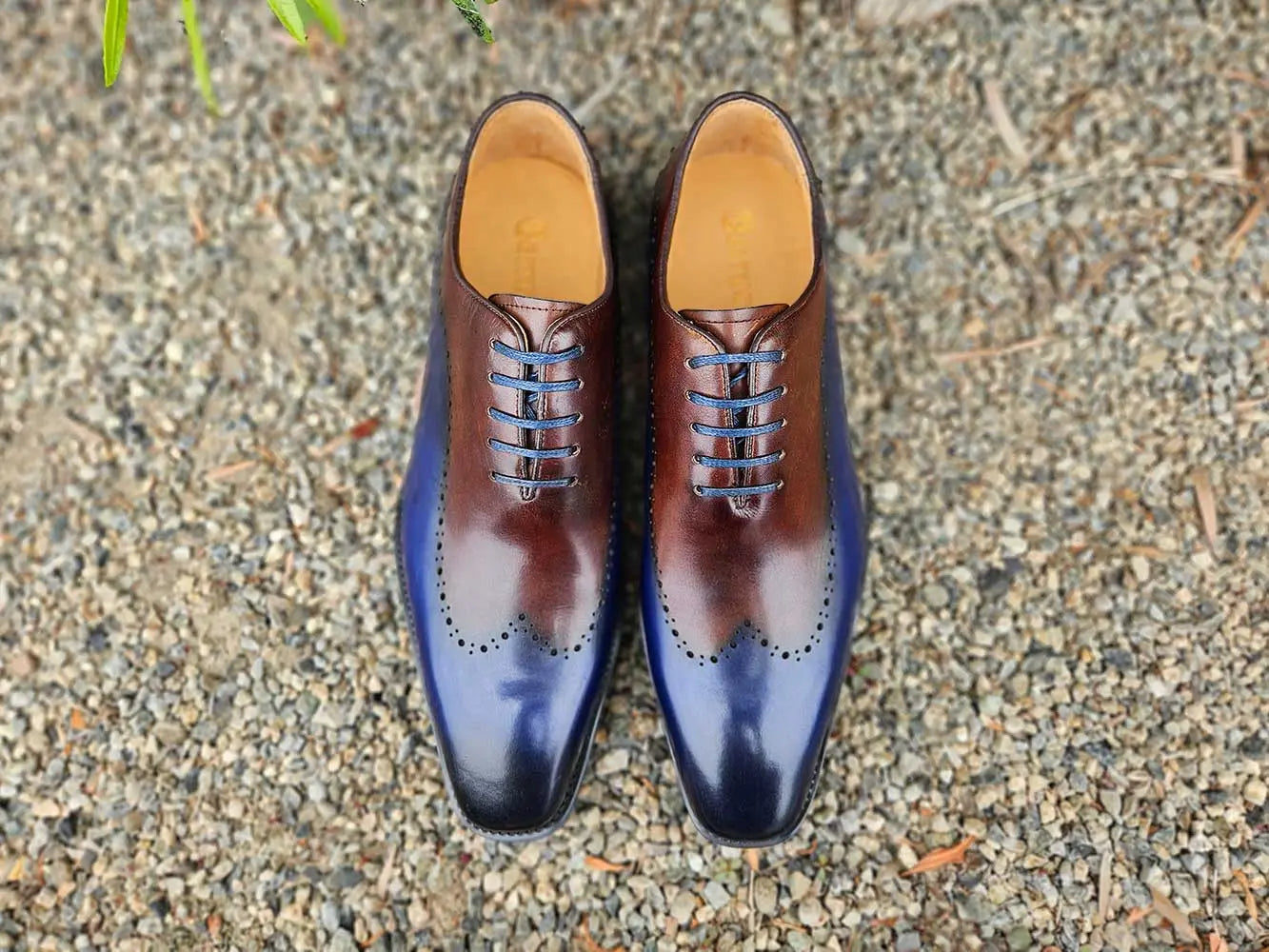 Two Tone Oxford With Lightweight Sole - 7.5