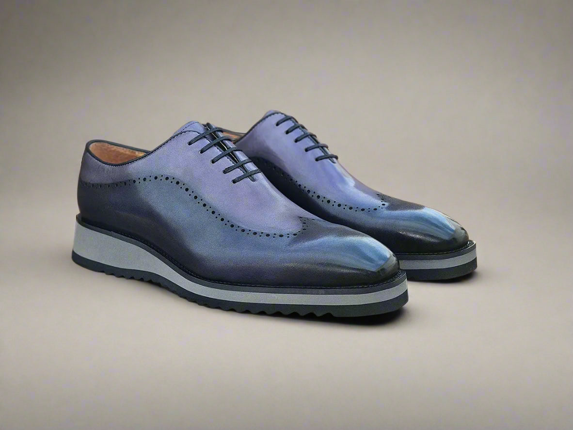Carrucci Two Tone Oxford With Lightweight Sole - 8