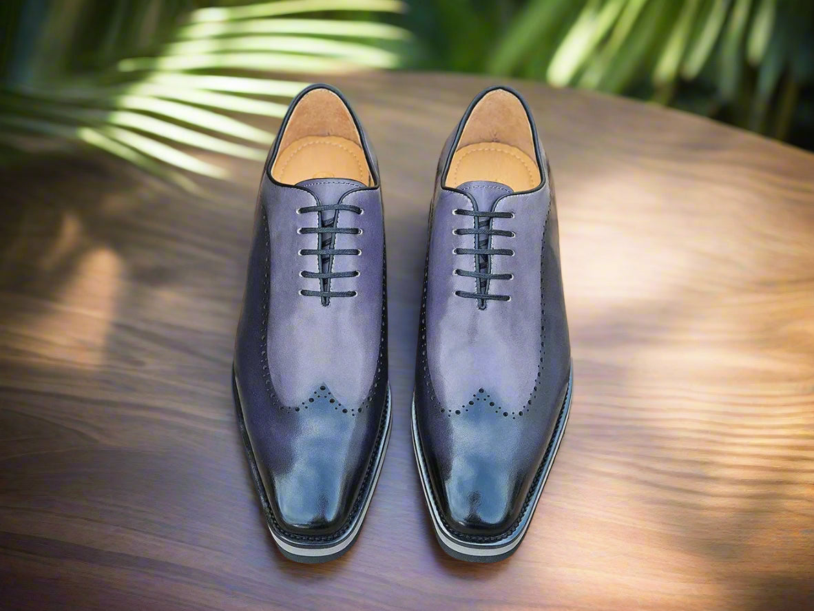 Carrucci Two Tone Oxford With Lightweight Sole - 8