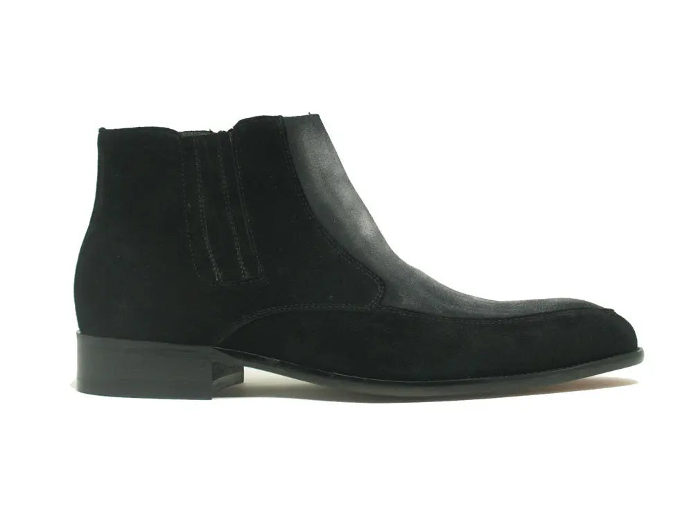 Two Tone Suede Chelsea Boots - 7.5