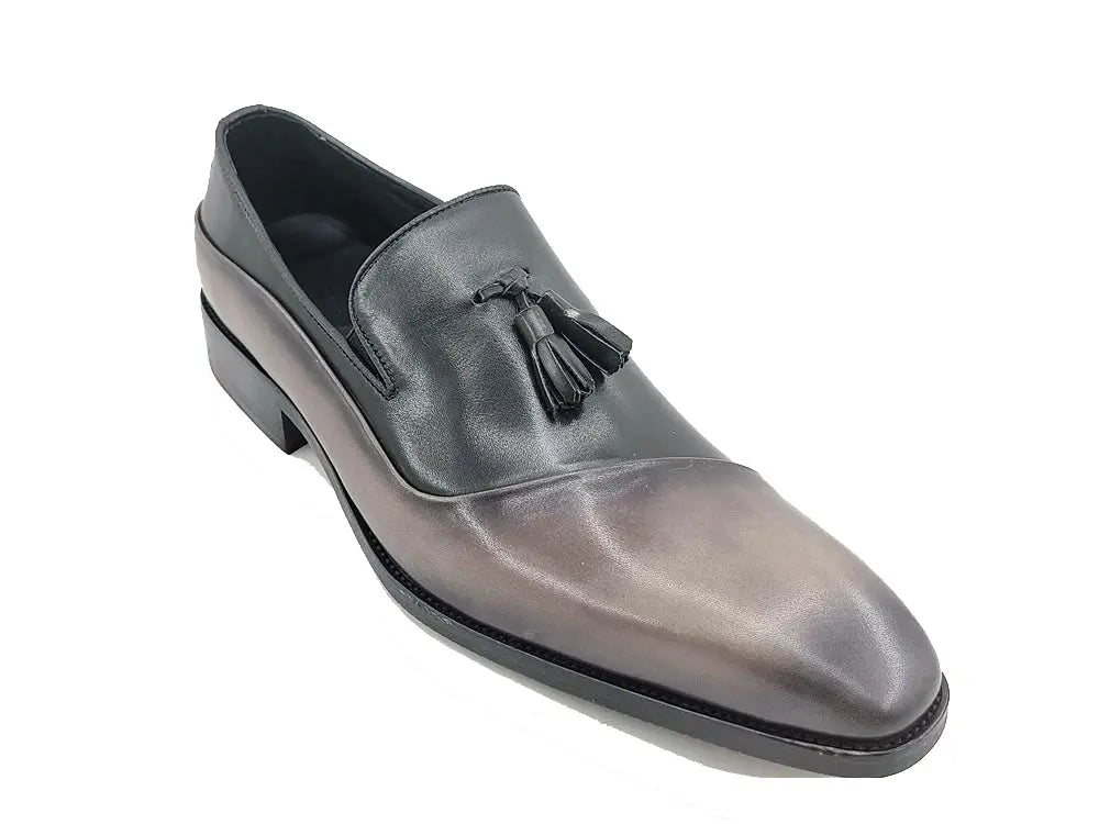 Two Tone Tassel Loafer - 7.5