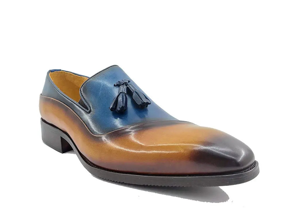 Two Tone Tassel Loafer - 7.5