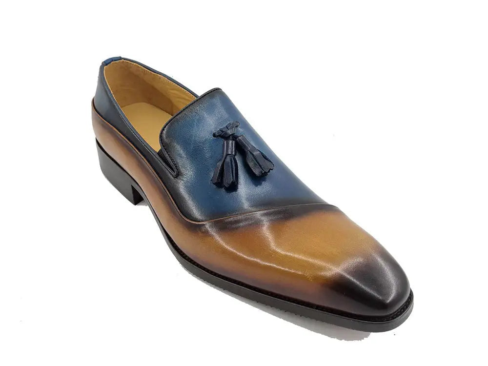 Two Tone Tassel Loafer - 7.5